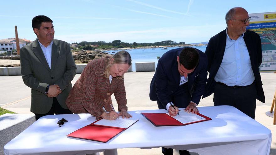 Veinte empresas concurren al concurso para las obras de la nueva EDAR de A Illa