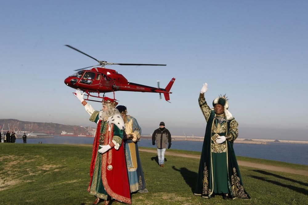 Los Reyes Magos ya están en Gijón