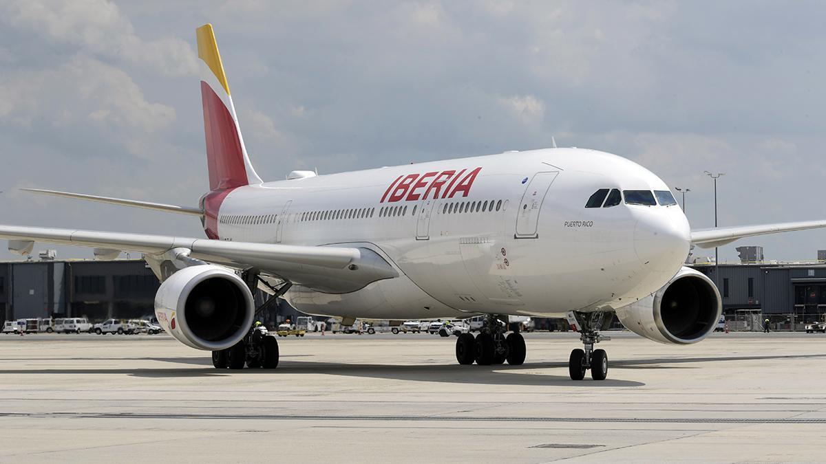 Un avión de Iberia
