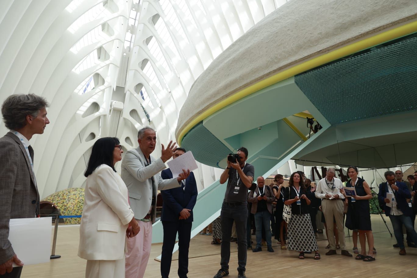 Así luce el nuevo Caixa Forum de València en el Ágora