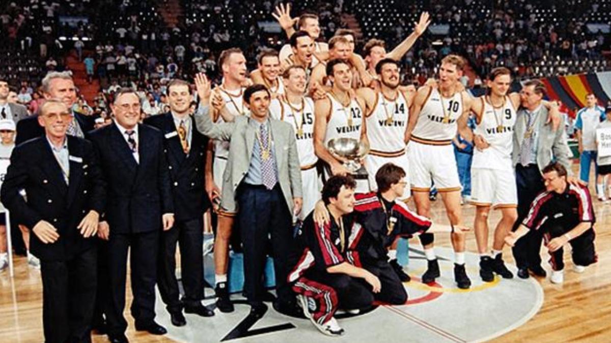 Pesic, oro con Alemania en el Eurobasket de 1993