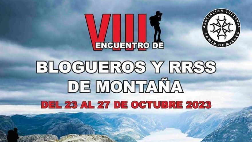 «Camín de Mieres» convoca cinco de charlas con blogueros expertos en la montaña