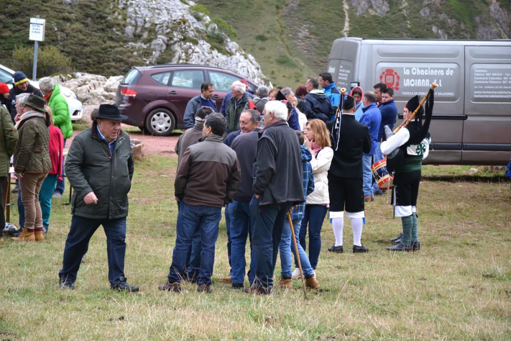 Romería de la trashumancia en los lagos de Salienc