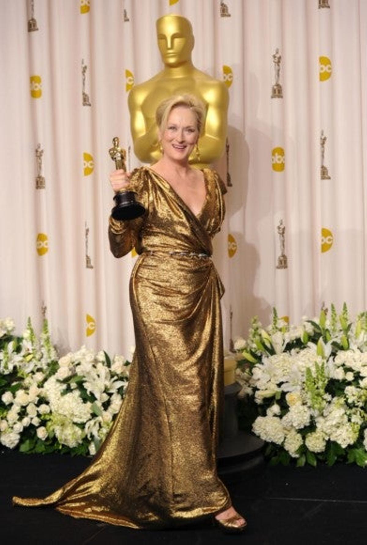 Meryl Streep - Mejor actriz por 'La dama de hierro' Meryl Streep - Mejor actriz por 'La dama de hierro'