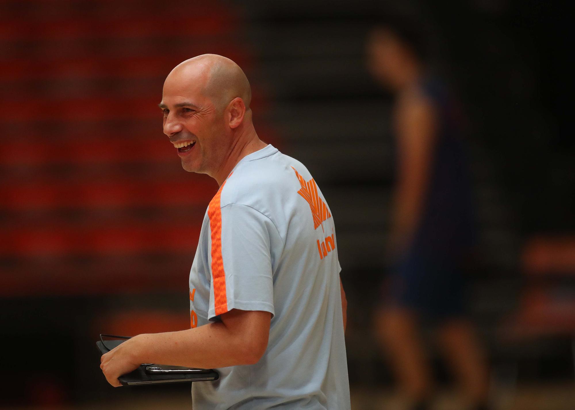 Primer Entrenamiento del Valencia Basket