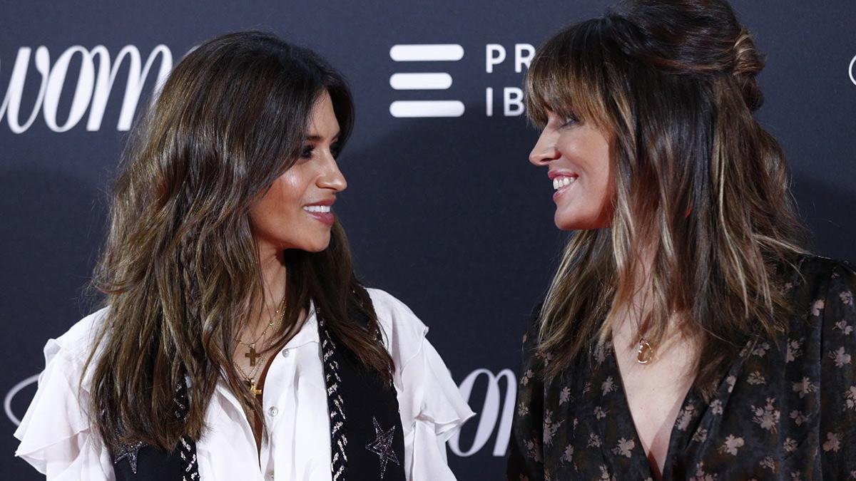 Sara Carbonero e Isabel Jiménez en los premios Woman