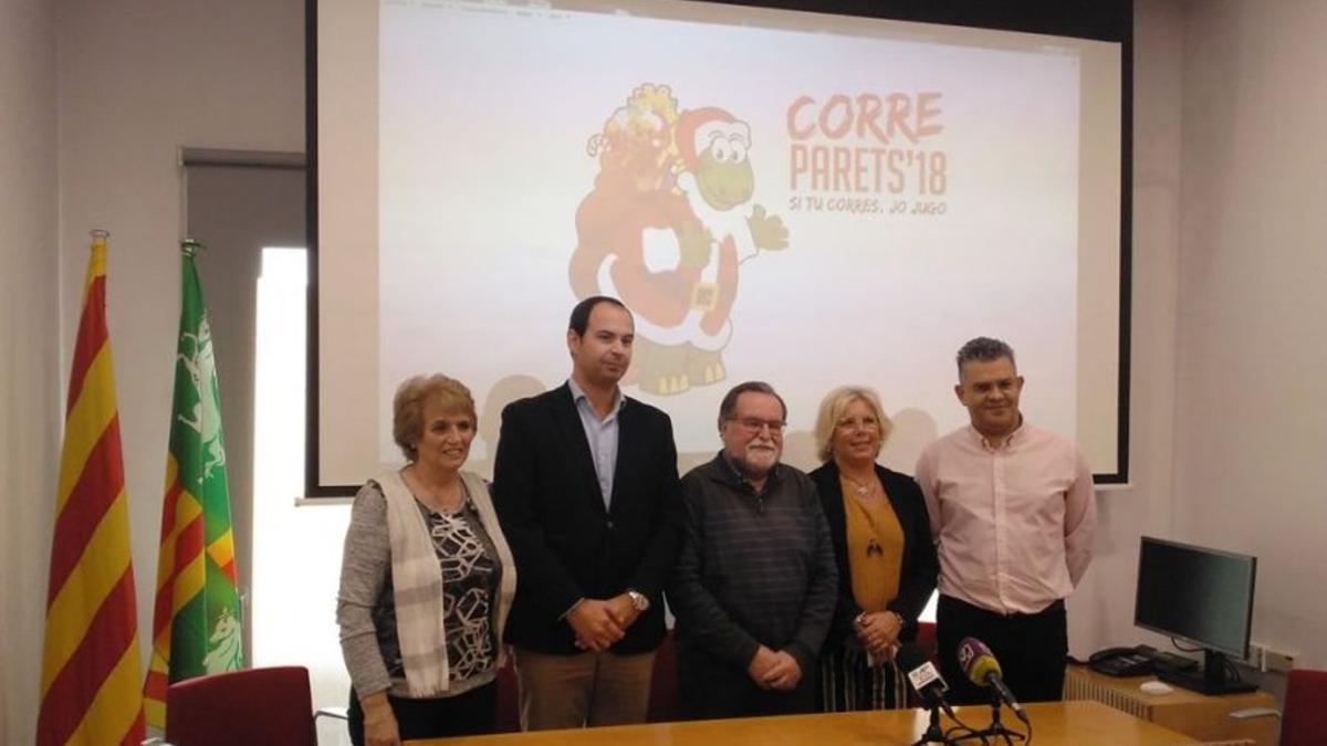 Presentación de la cursa CorreParets.