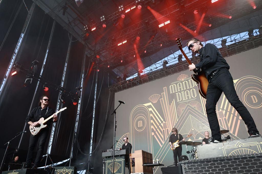Actuación de Mando Diao y ambiente en el Warm Up (II)