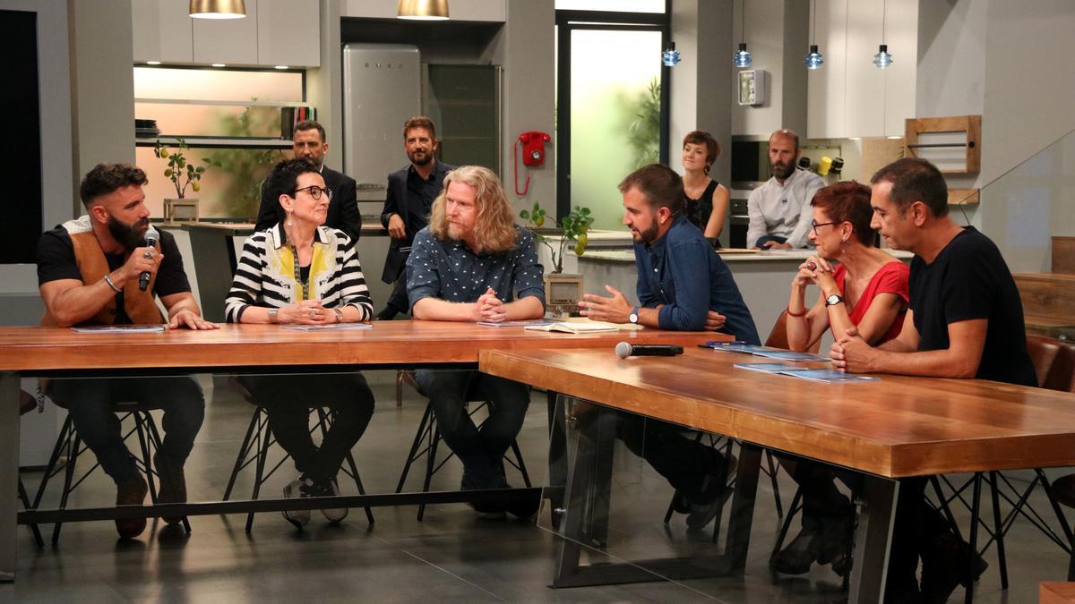 Presentació de la graella de tardor de TV3, al plató de 'Planta baixa', el 3 de setembre del 2019