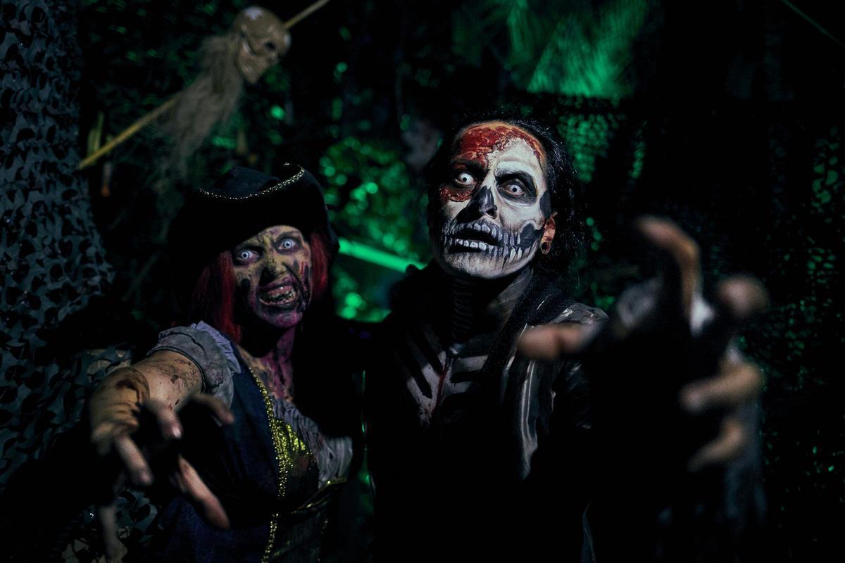 Pasaje del terror 'La Isla Maldita' en PortAventura