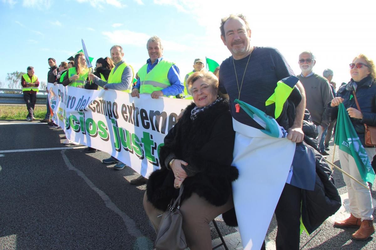 La protesta de los agricultores en imágenes