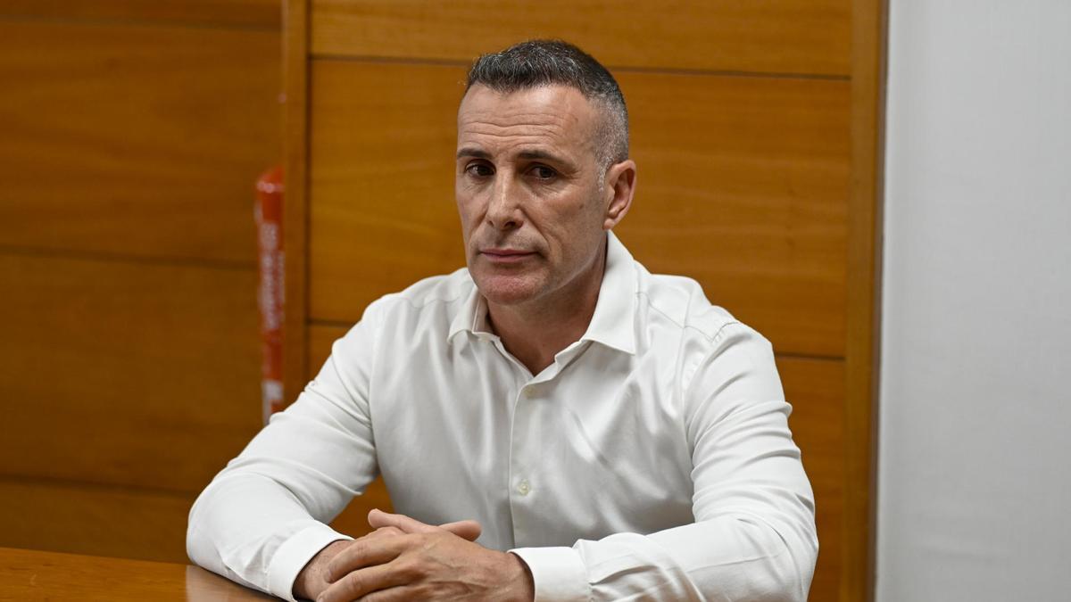 El expiloto Álex Debón, durante el juicio contra él y Fabra en la Audiencia Provincial de Castellón.