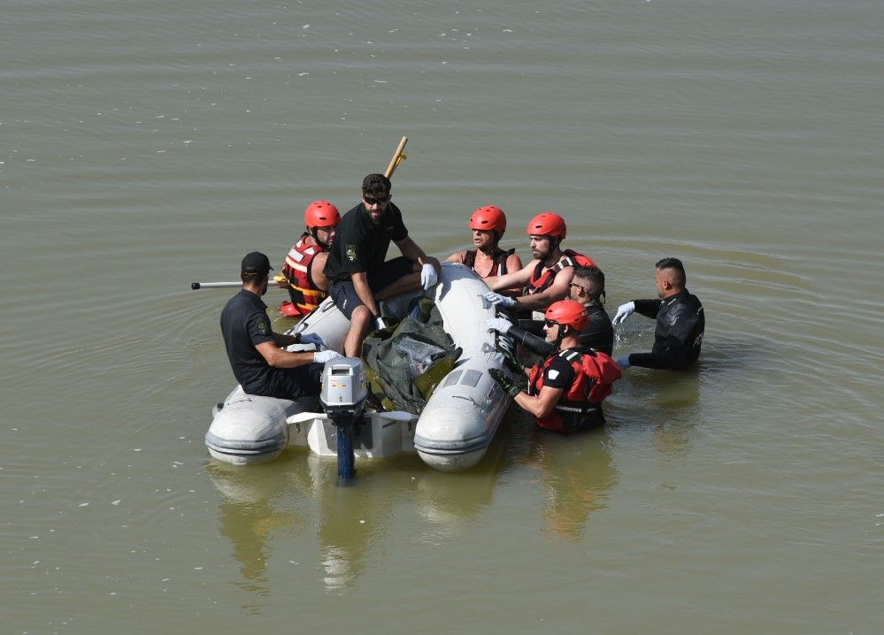 Se intensifica la busqueda del hombre desaparecido en el río