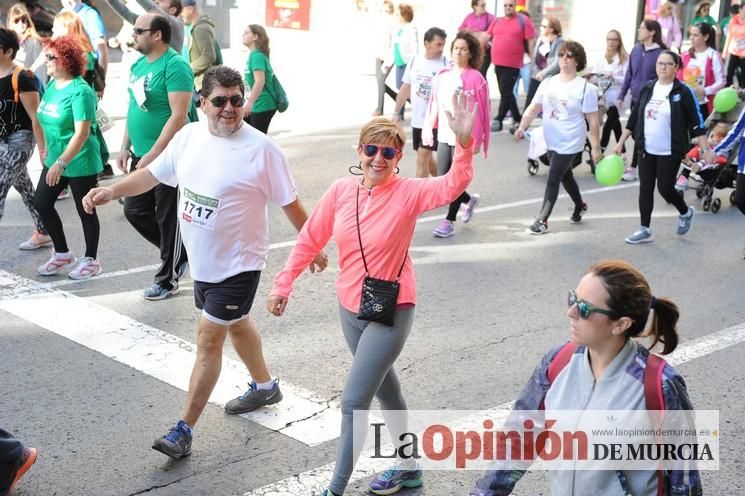 2.000 personas marchan contra el cáncer en Murcia