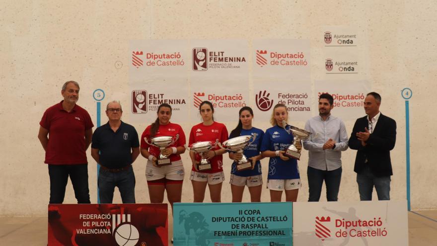 Aida i Mar conquisten la II Copa Diputació de Castelló de raspall