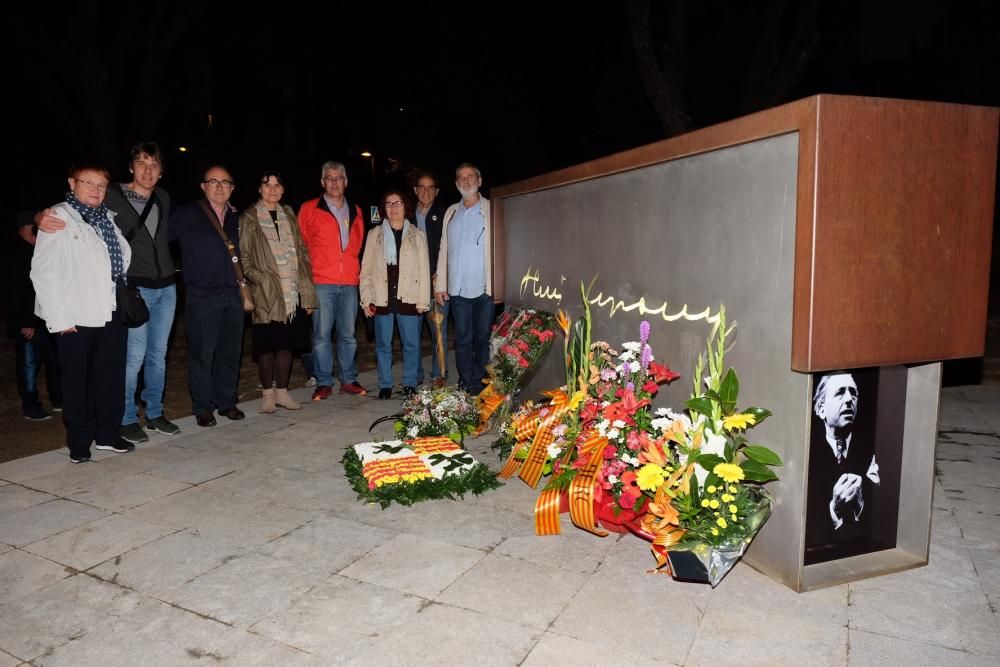 Homenatge a Lluís Companys