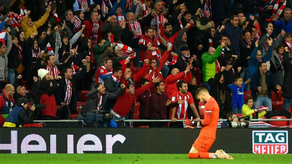 ¡Locura en Bilbao! Así celebró la afición del Athletic el triunfo ante el Sevilla