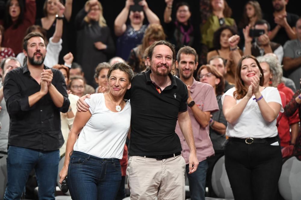 Mitin de Pablo Iglesias en A Coruña