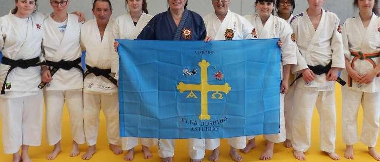 El Club Bushido-Asturias participó en Luxemburgo en el congreso mundial