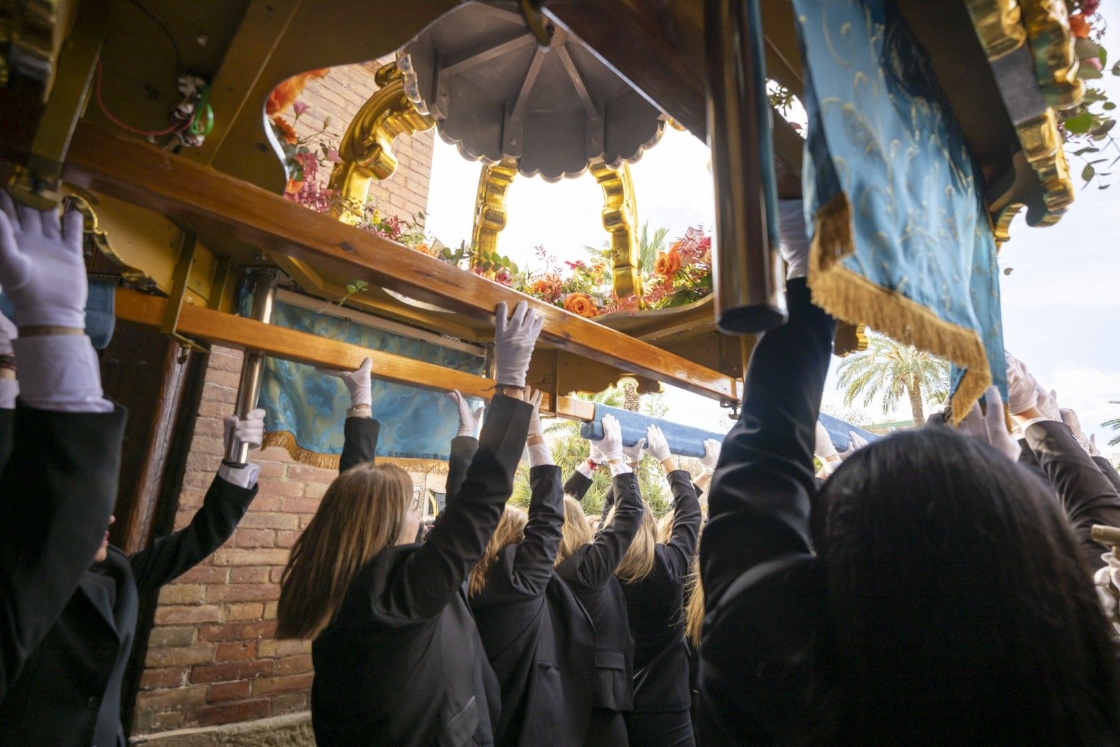 Las imágenes de la procesión del Encuentro del Domingo de Resurrección en Torrevieja