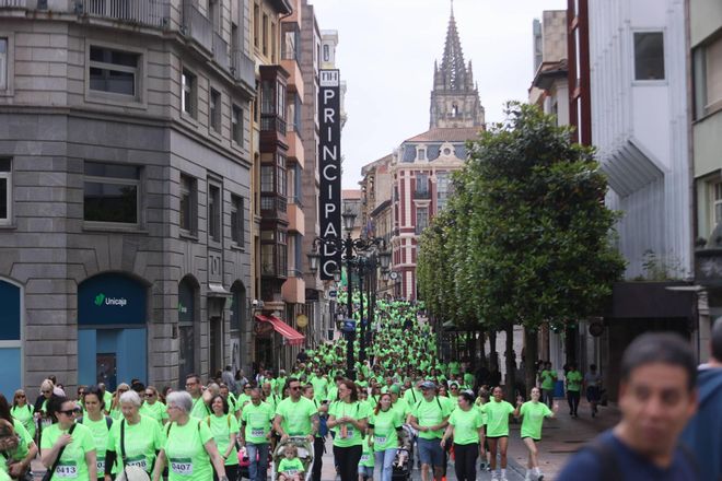 La carrera contra el cáncer de Oviedo.
