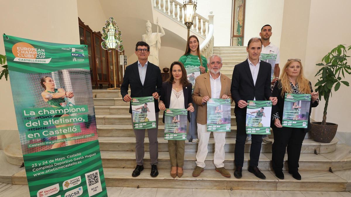 Vídeo | Así ha sido la presentación de la Copa de Europa de atletismo que se celebra en Castellón