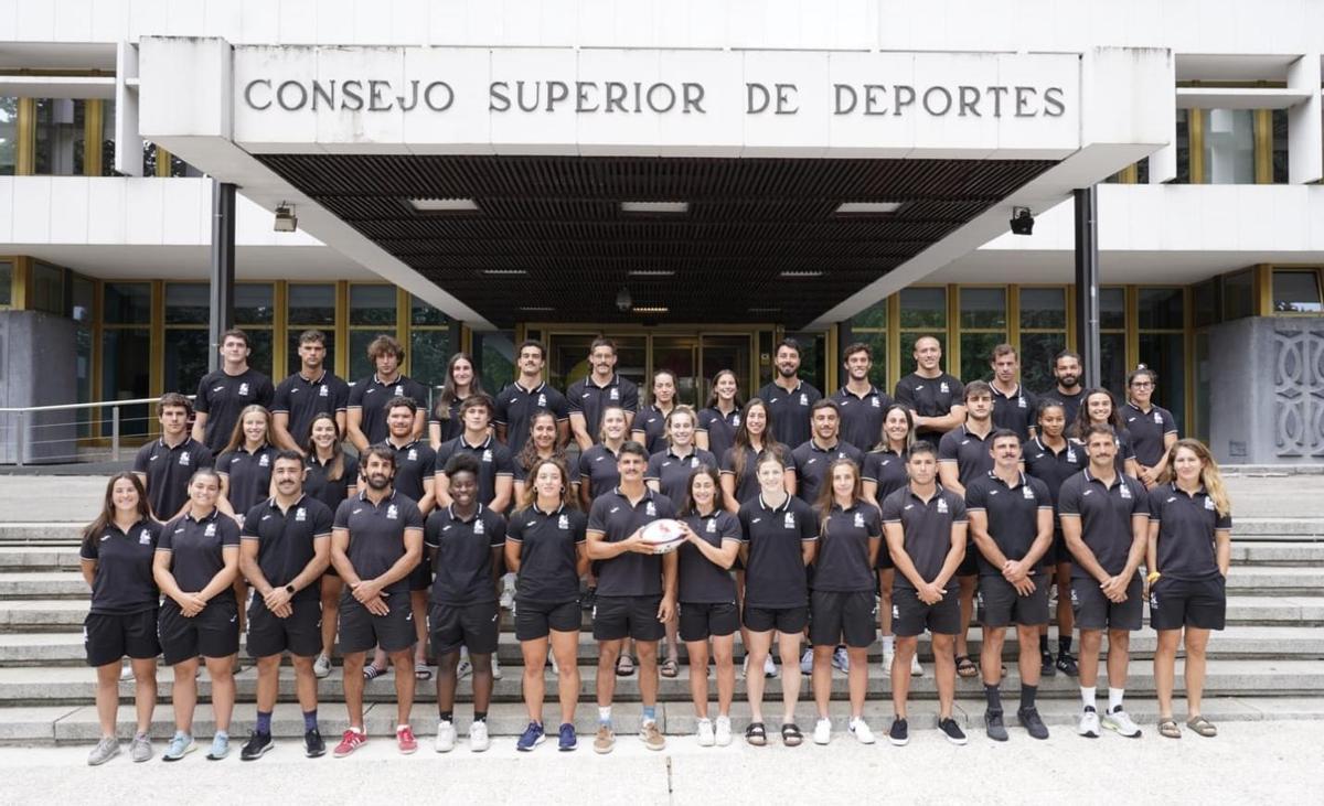 Selecciones masculina y femenina de rugby 7