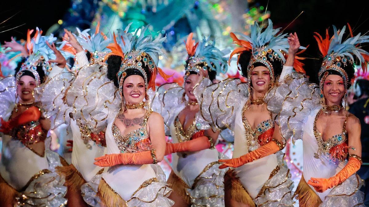 Bella Mariana, comparsa que se estrenó en concurso en 2026 y que ahora no tiene plaza asegurada aún.