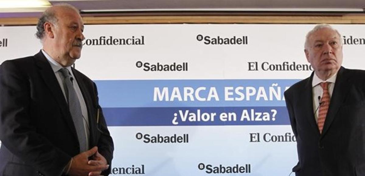 Del Bosque i García-Margallo, a Madrid