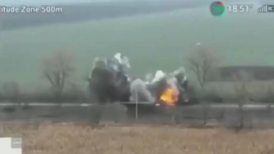 Explosions de IEDs a Ucraïna. Març 2022