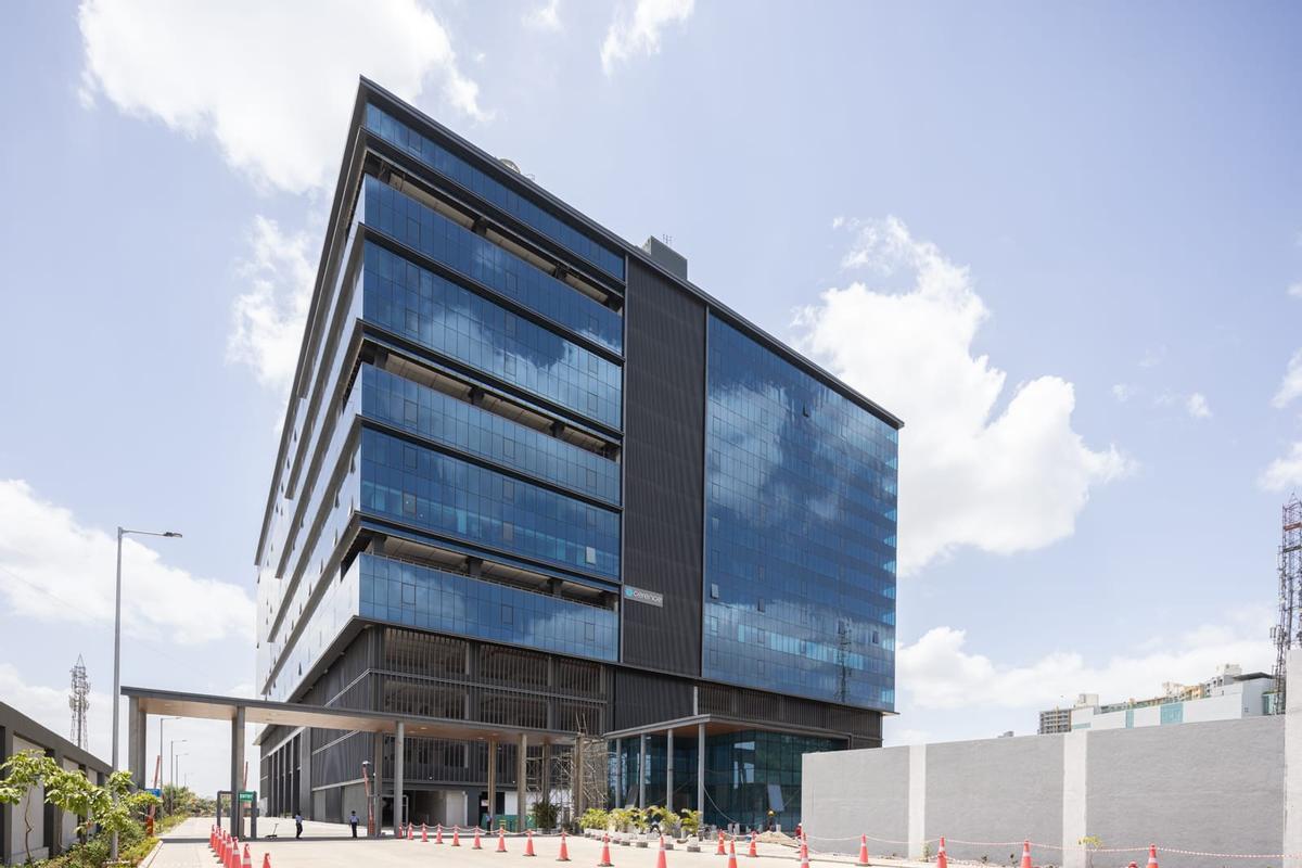 Edificio de Pune, en India, que aloja uno de los centros de servicios de ArcelorMittal