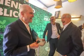 Manuel Chaves visita Málaga en la campaña andaluza
