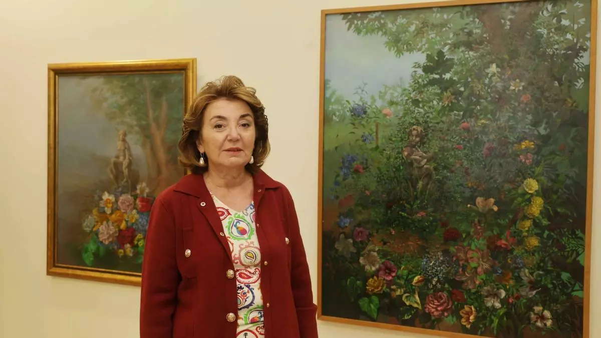 Rosa Elvira Caamaño inaugura exposición en Vigo en medio del declive del mercado del arte: «La gente tiene otros intereses»