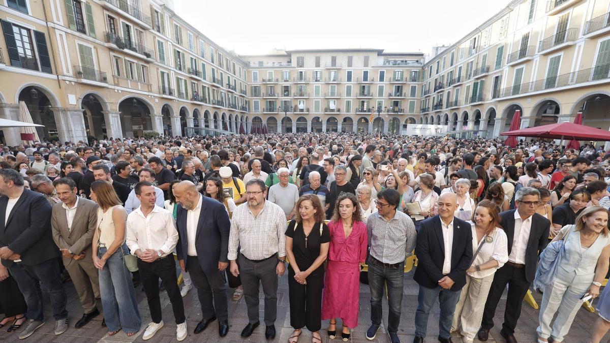 FOTOS | La Balanguera en la Plaça Major de Palma.