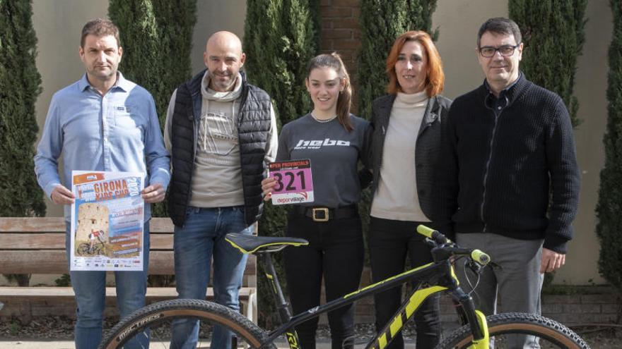 Presentació de l&#039;Open Girona BTT a La Jonquera.