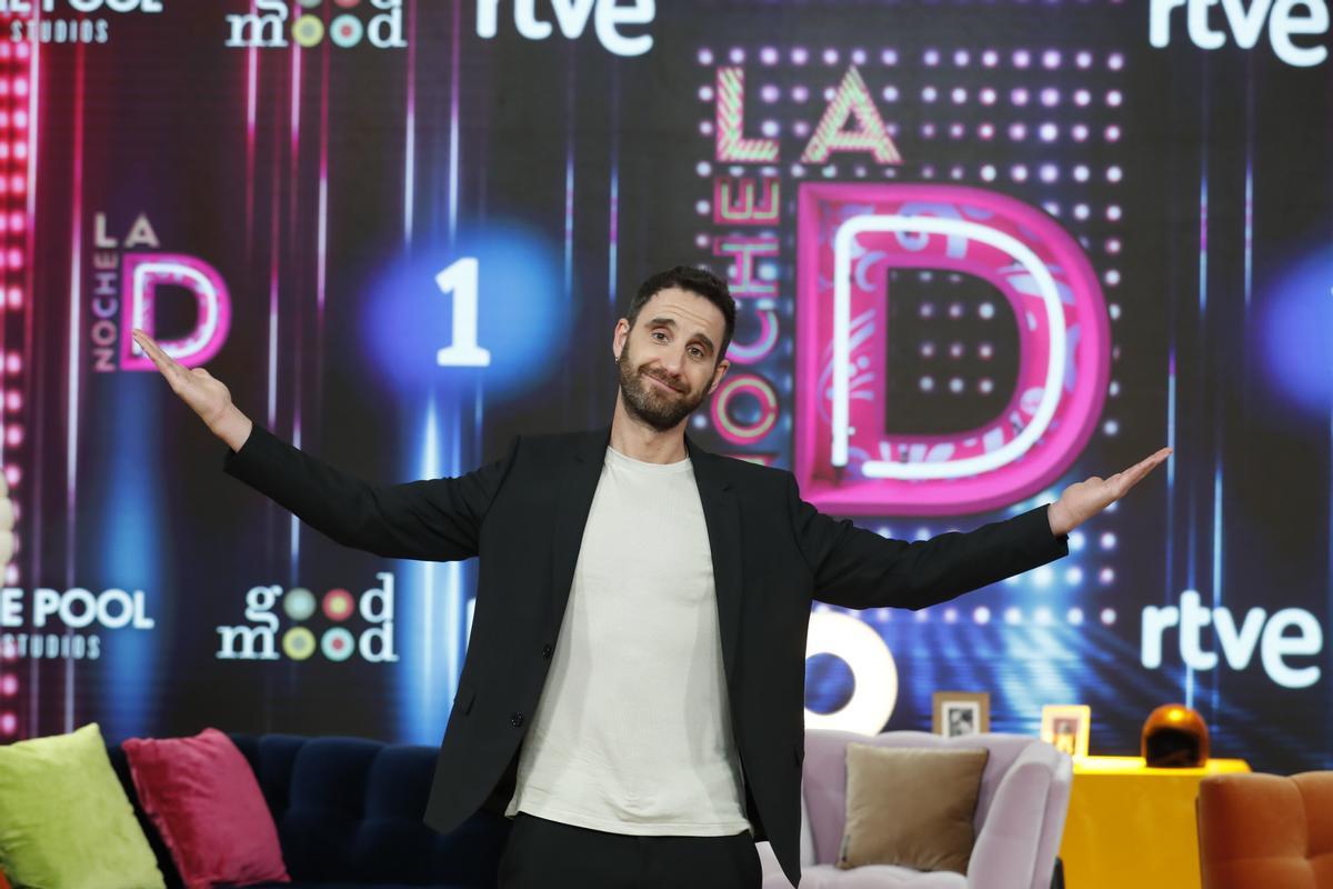 Dani Rovira presentó 'La noche D' en TVE