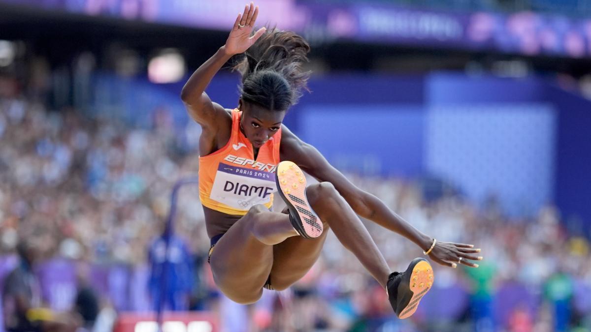 Fátima Diame no pasó a la final en los Juegos de París