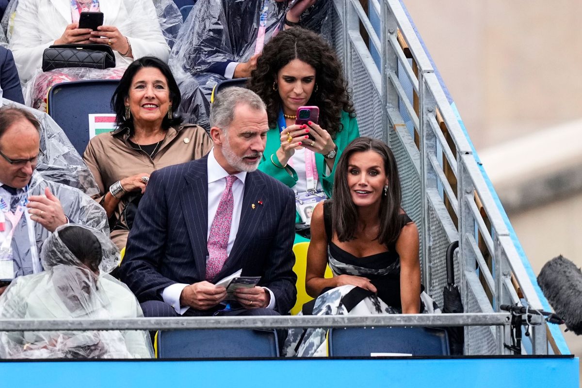 La reina Letizia en la inauguración de los Juegos Olímpicos