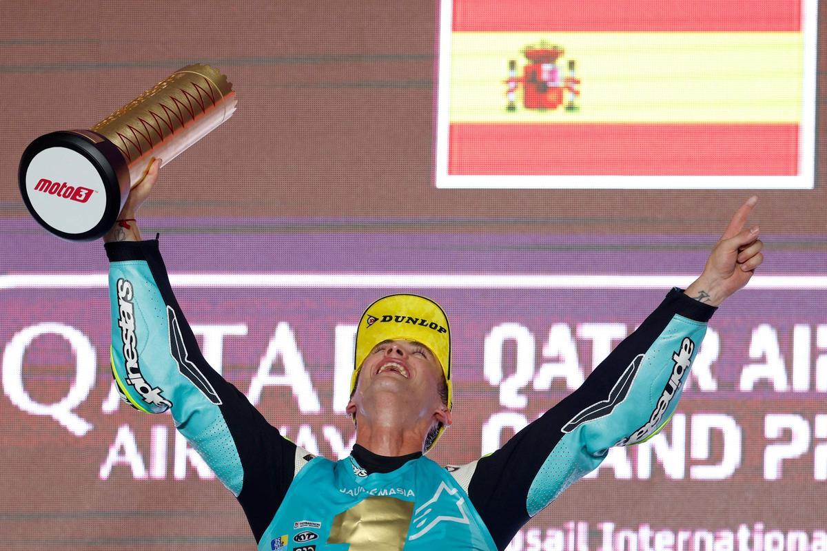 Jaume Masià, campeón del mundo de Moto3 Jaume Masià, campeón del mundo de Moto3