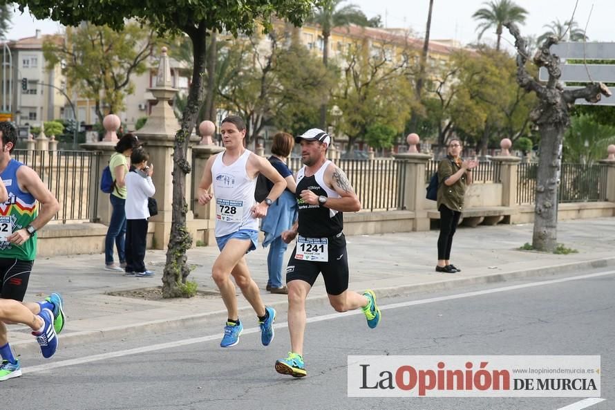 Media Maratón de Murcia: paso por la Avenida del Infante