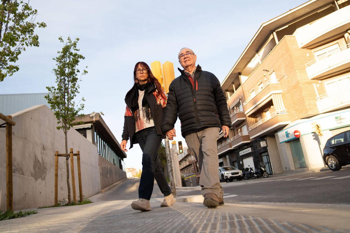 MANRESA . REPORTATGE TRANSPLANTAMENT . JOSEP FUENTES " TRANSPLANTAT " I CARME " DONANT "