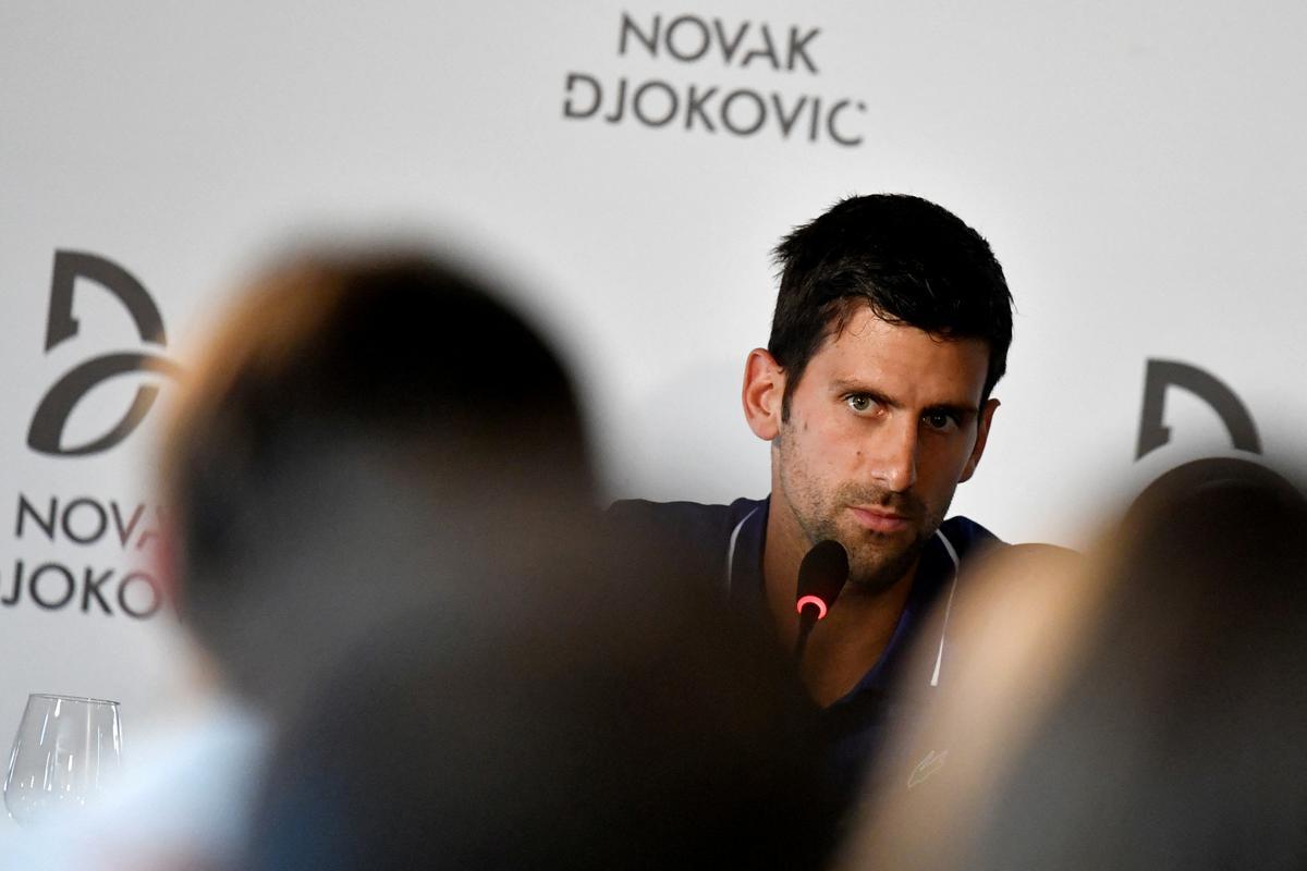 Novak Djokovic, en una imagen de archivo.