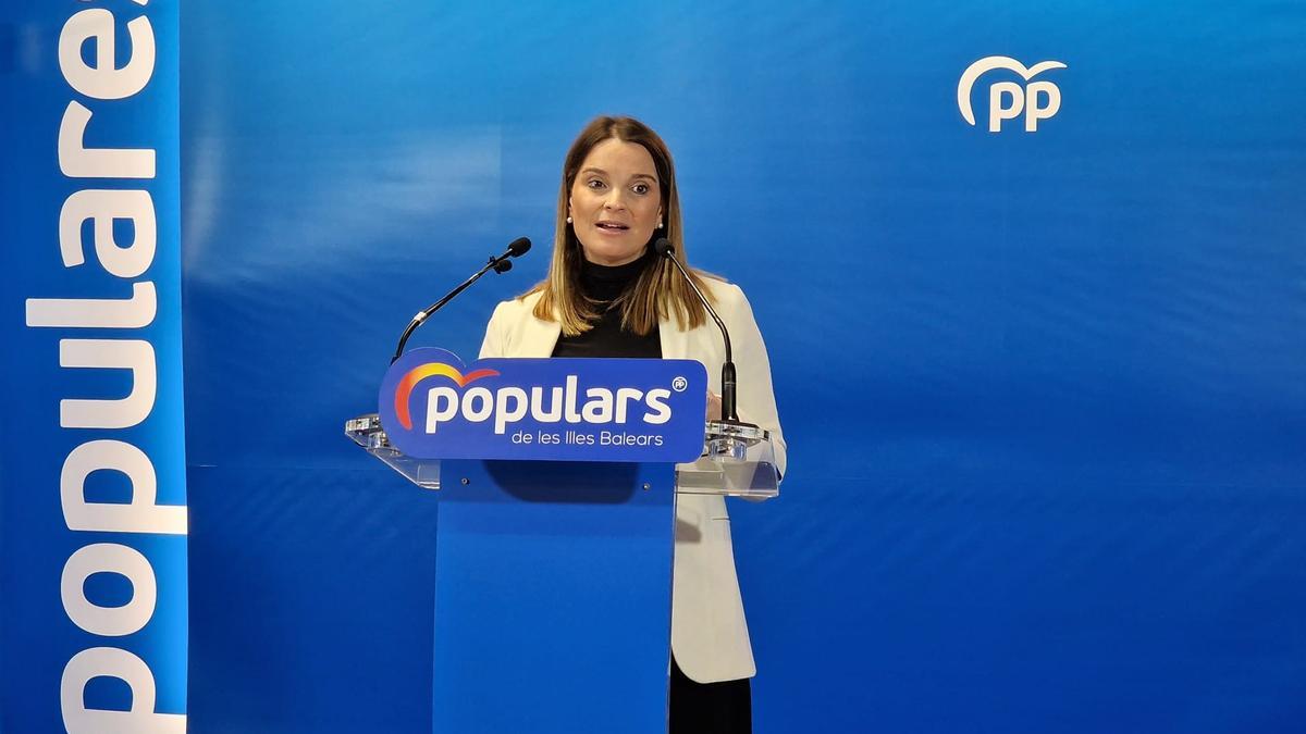 Marga Prohens, presidenta del PP balear.