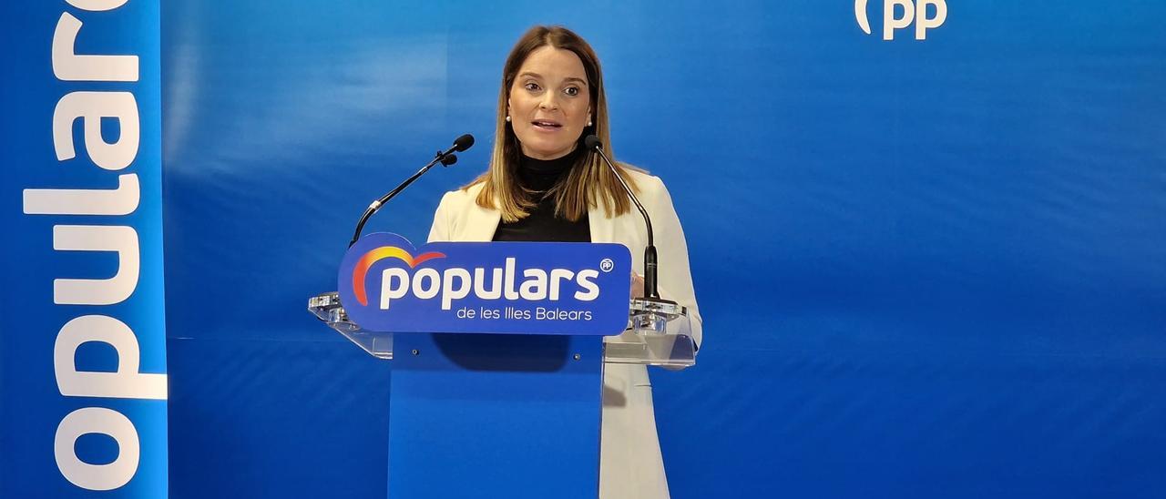 Marga Prohens, presidenta del PP balear.