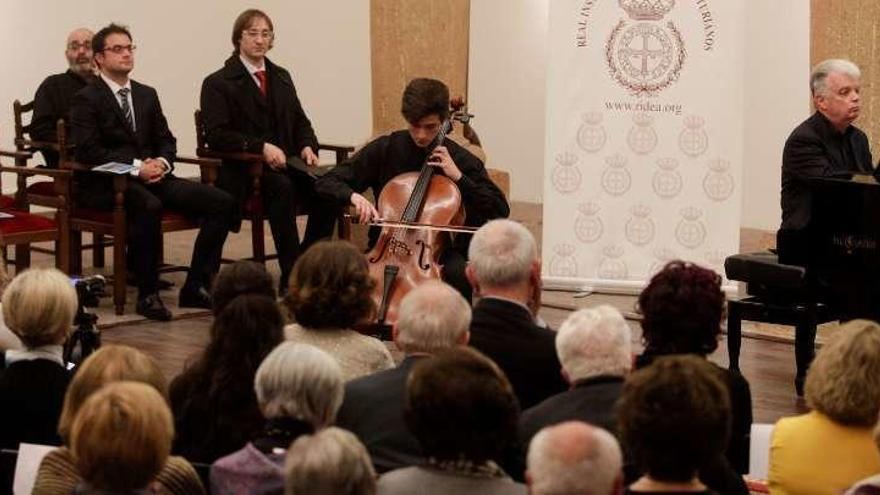 Un momento del recital de ayer en el RIDEA.