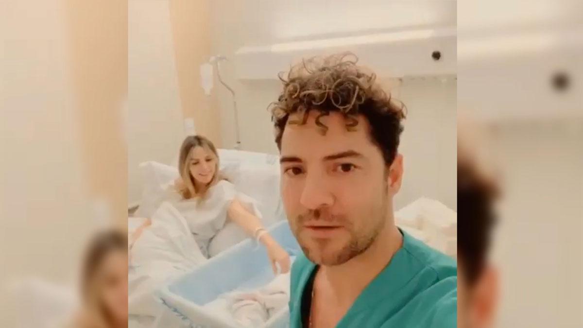 David Bisbal y Rosanna Zanetti presentan a su hijo Matteo