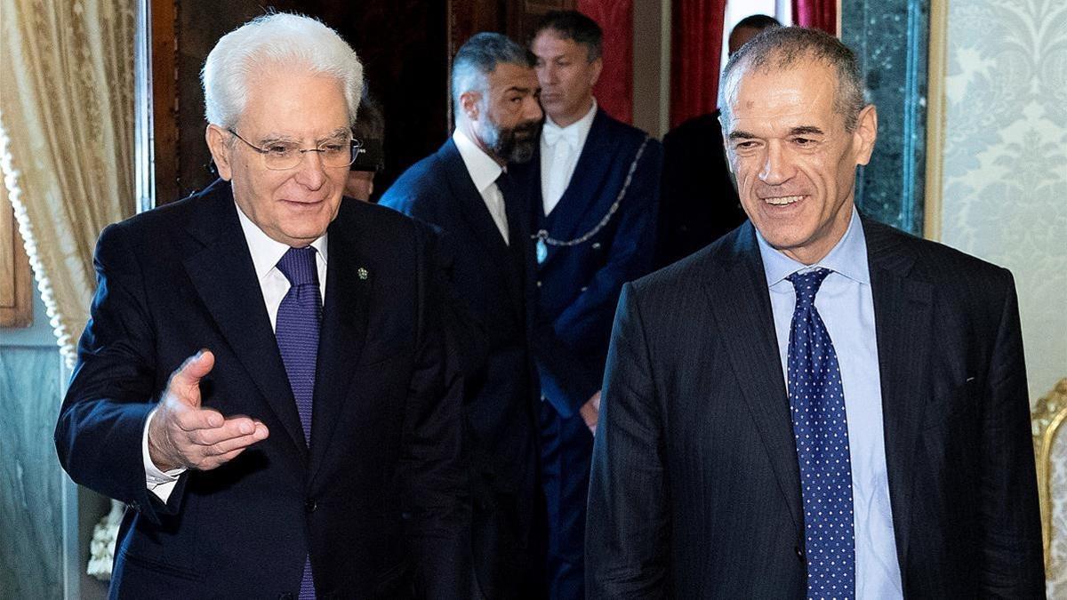 mattarelli y cottarelli gobierno italia