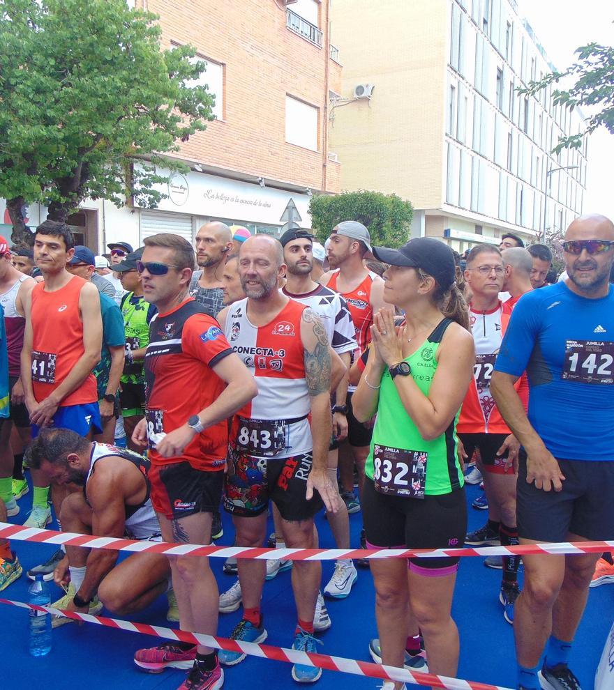 Jumilla recupera su media maratón con triunfos de Belmonte y Hernández