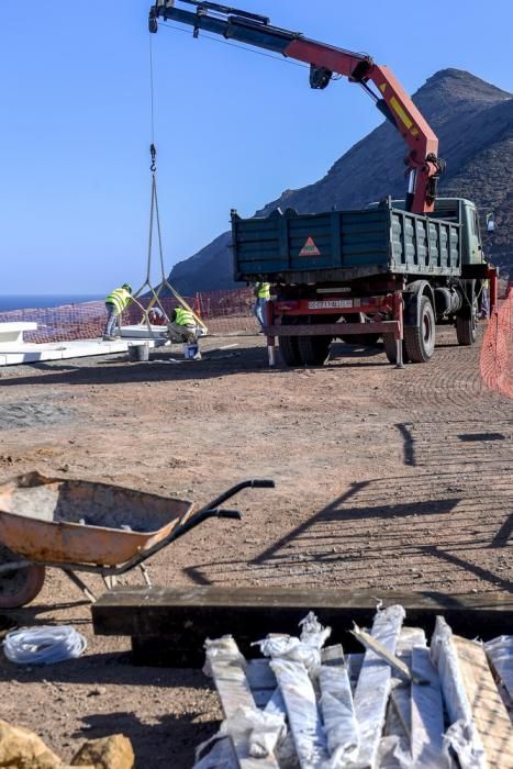 Obras del Mirador de Las Coloradas