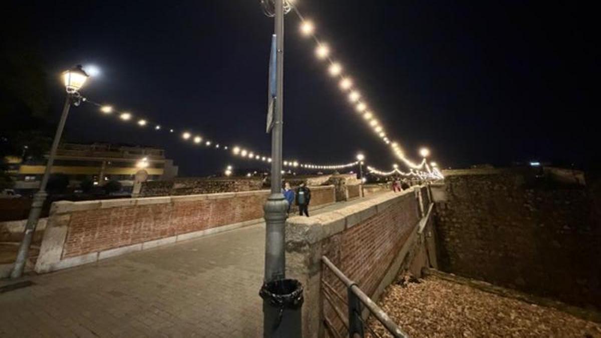 Puente de Palmas en Navidad.